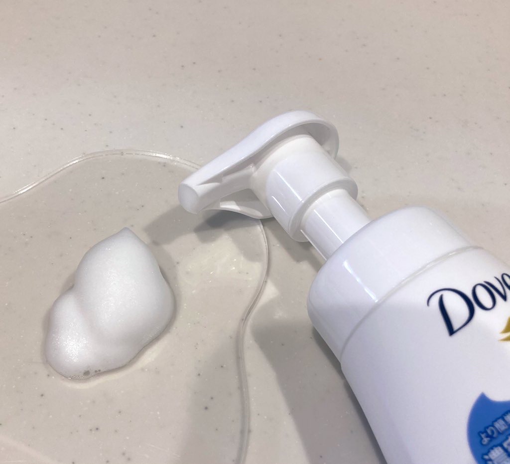 ビューティモイスチャー クリーミー泡洗顔料/ダヴ/泡洗顔を使ったクチコミ（2枚目）