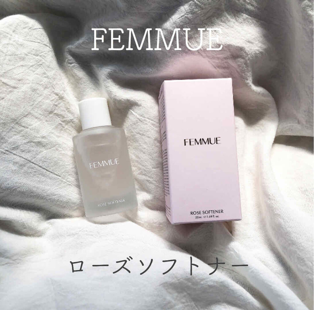 ローズ ソフトナー/FEMMUE/ブースター・導入液を使ったクチコミ（1枚目）