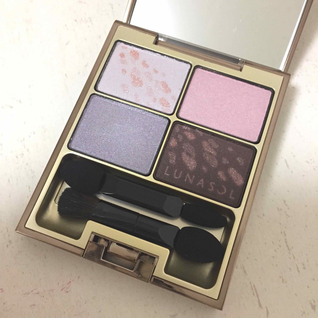 シャインフォールアイズ/LUNASOL/アイシャドウパレットを使ったクチコミ(1枚目)