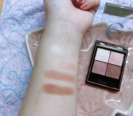 リアルクローズシャドウ/excel/アイシャドウパレットを使ったクチコミ(3枚目)