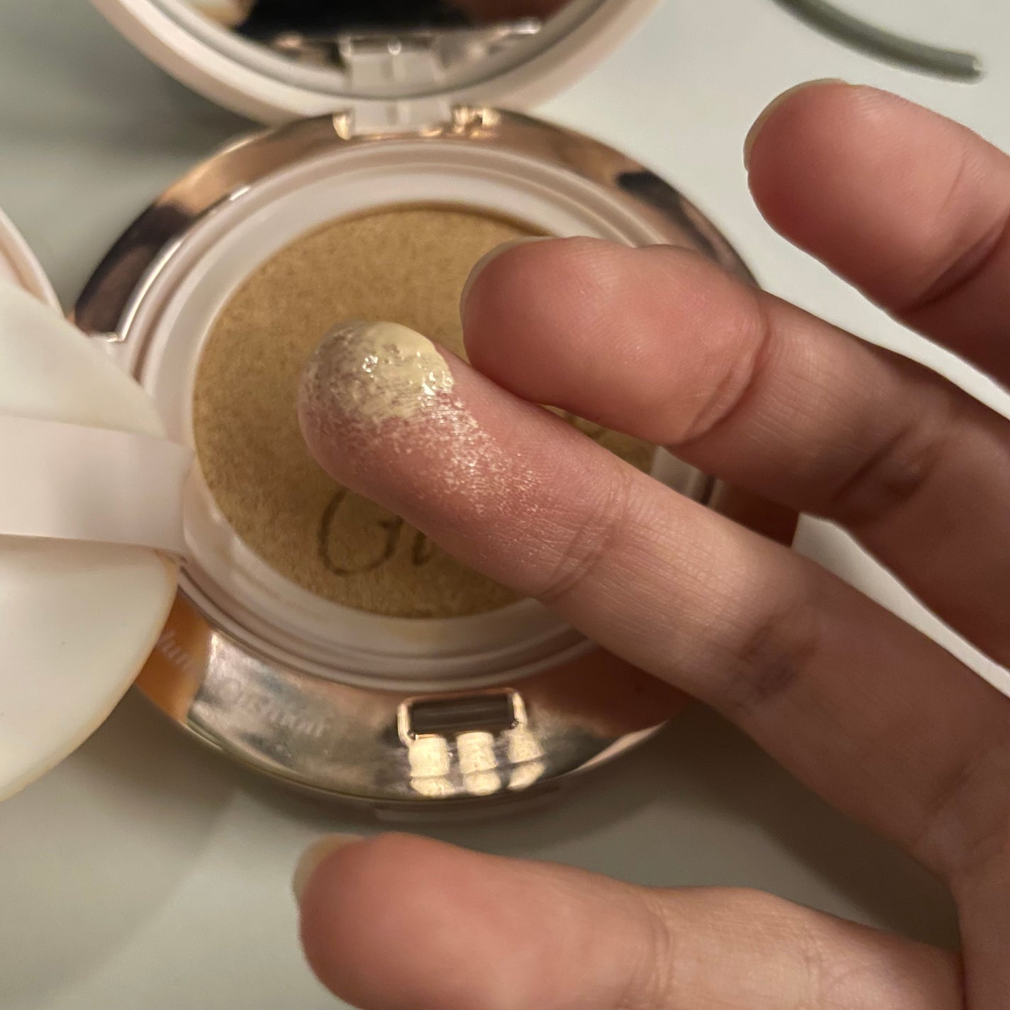 エスポア ビーグロー ボリュームクッション/espoir/クッションファンデーションを使ったクチコミ(3枚目)