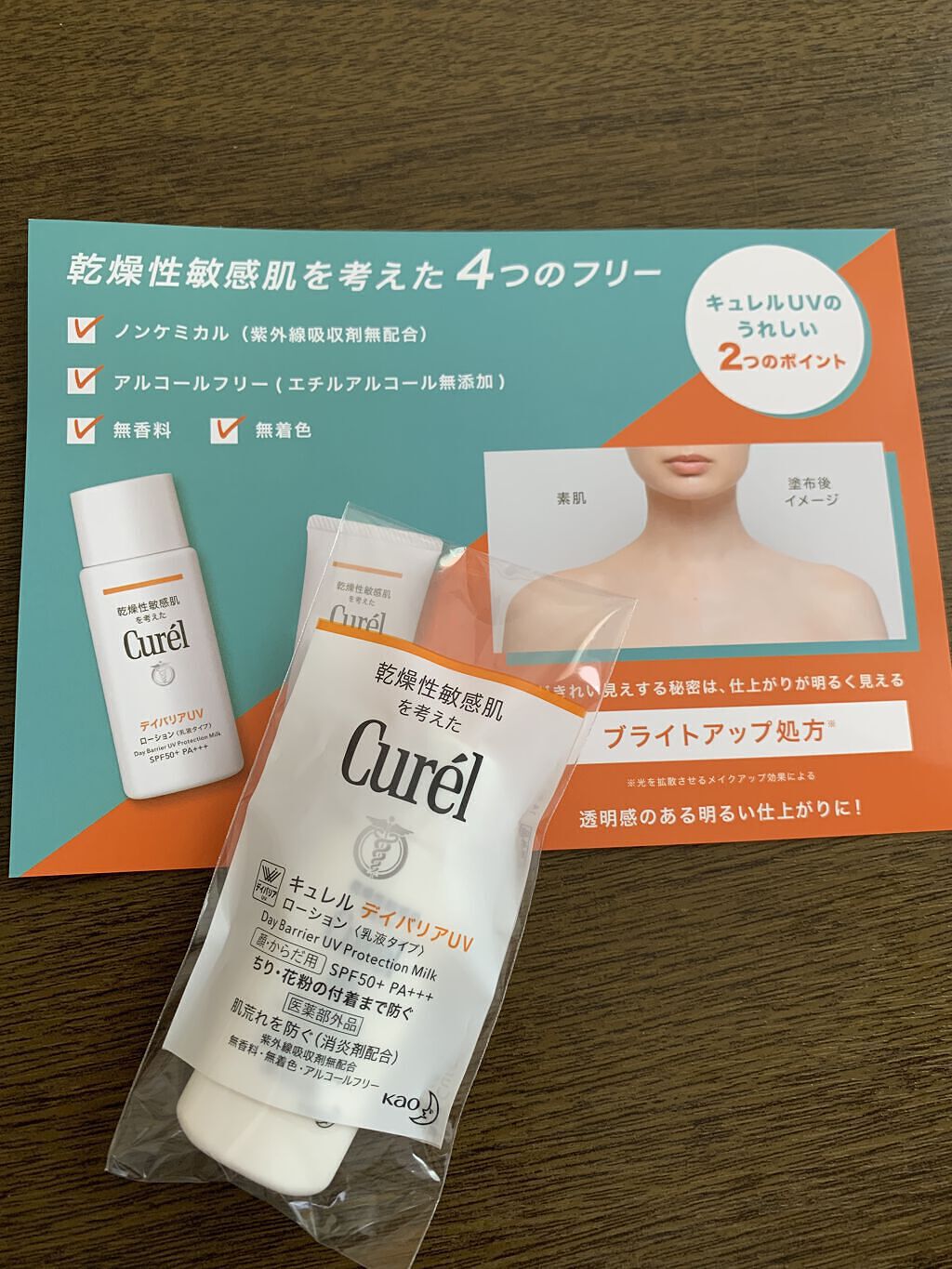 UVカット デイバリアUVローション/キュレル/日焼け止め・UVケアを使ったクチコミ（1枚目）