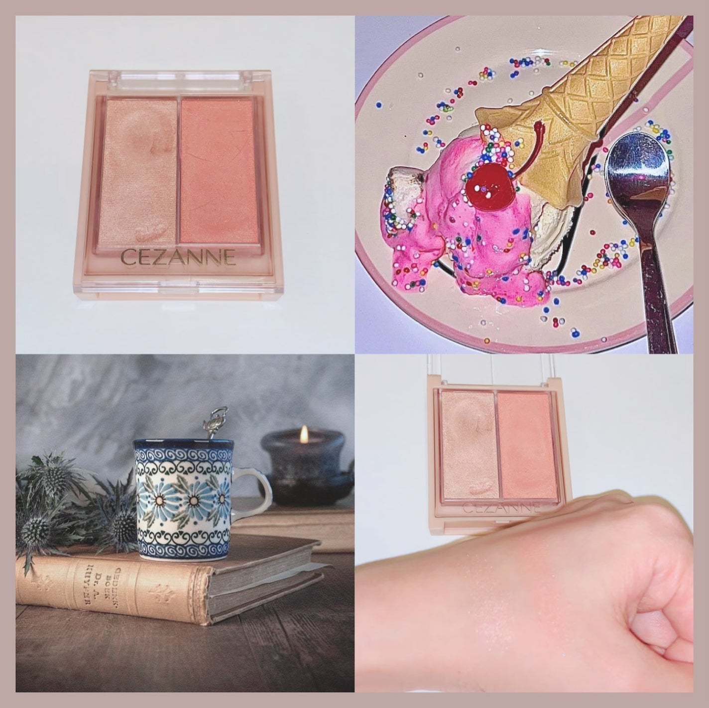 フェイスグロウカラー/CEZANNE/クリームハイライトを使ったクチコミ(1枚目)