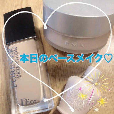 PAUL & JOE BEAUTE ラトゥー エクラ ファンデーション プライマー Nのクチコミ「本日は、最近試行錯誤中のDiorスキンフォーエバーフルイドグロウを、ポルジョのラトゥーエクラと.....」（1枚目）