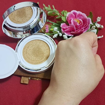 ニードルクッションファンデーション/lujo/クッションファンデーションを使ったクチコミ(4枚目)