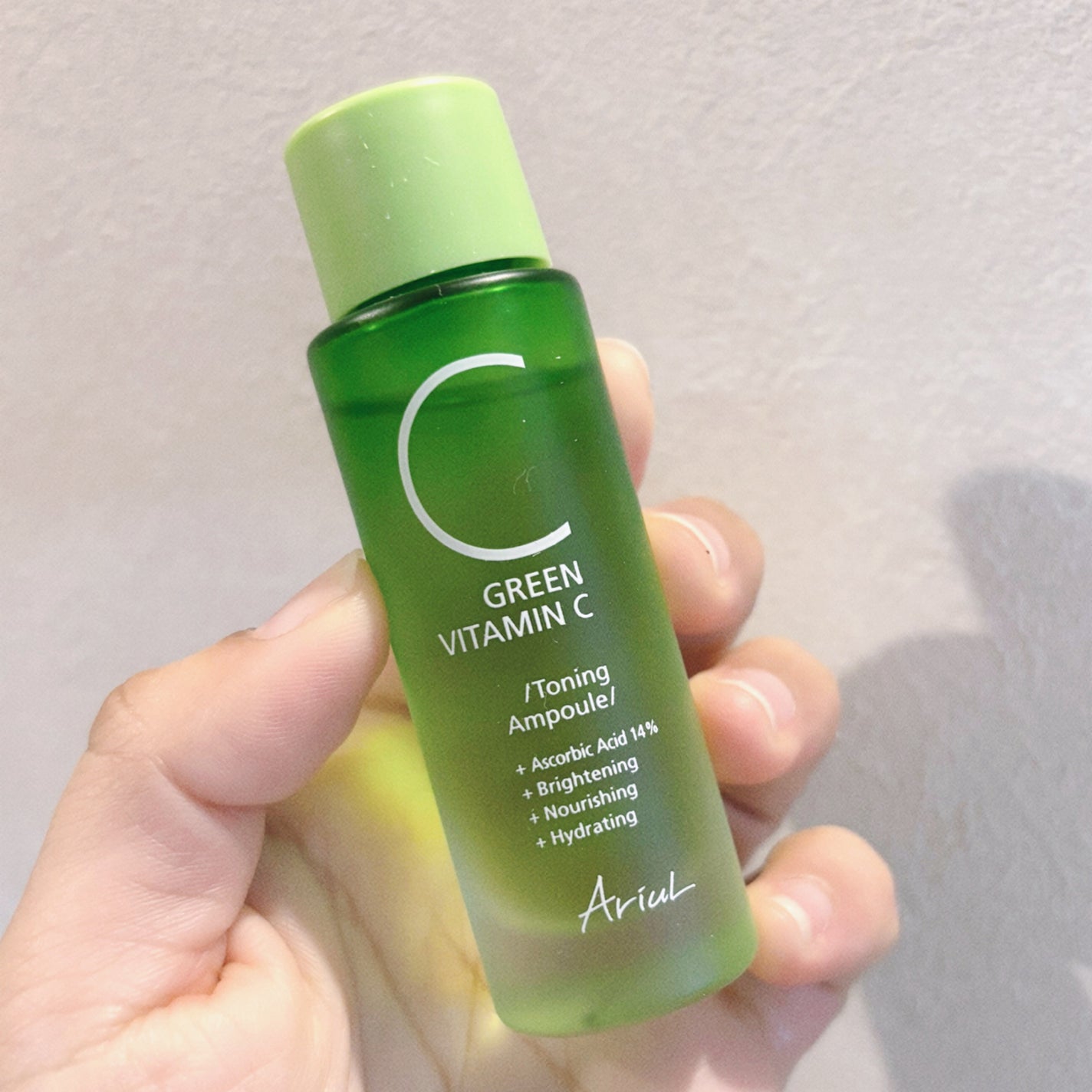 アリウル グリーンビタミンC トーニングセラム(アンプル)/Ariul/美容液を使ったクチコミ(3枚目)