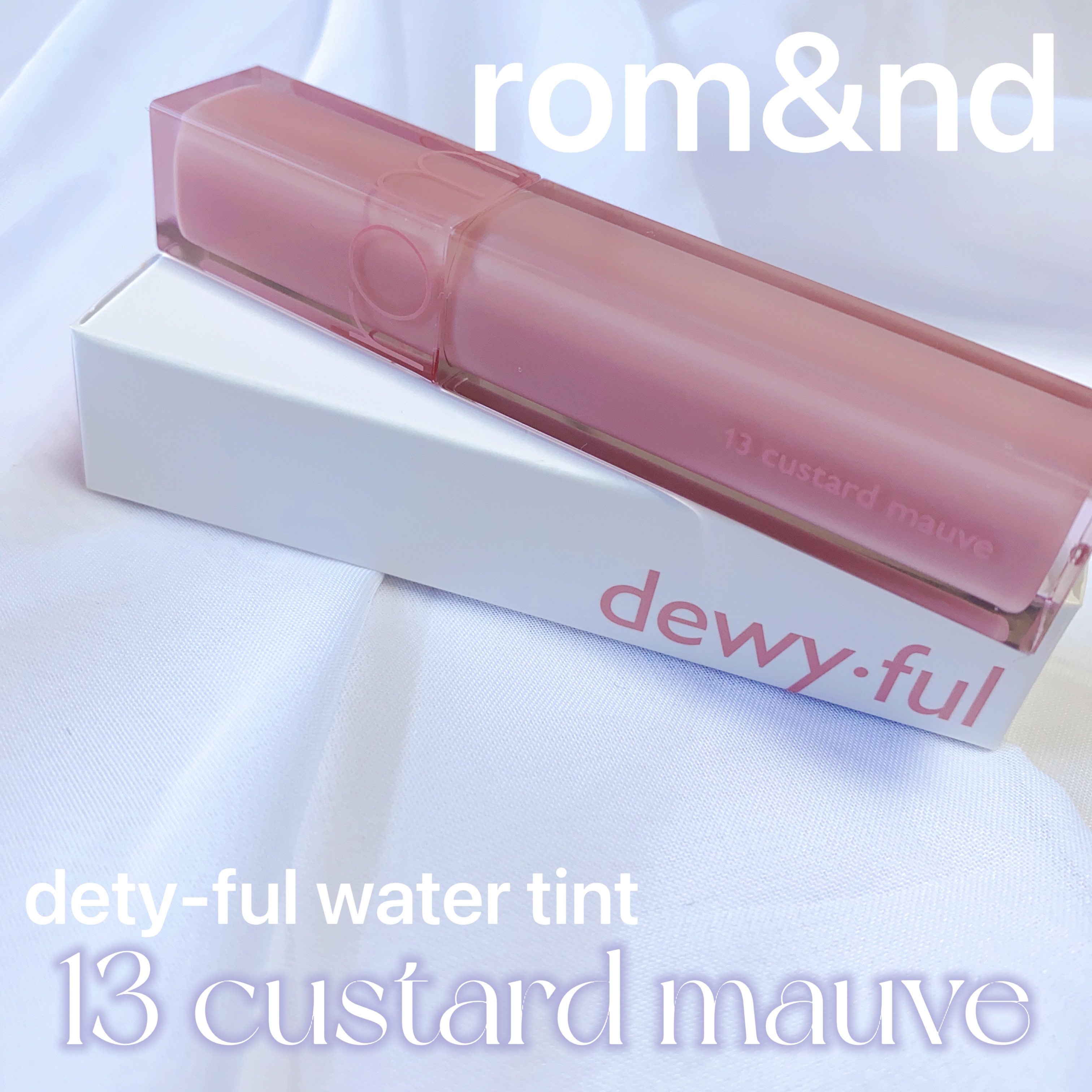 デュイフルウォーターティント/rom&nd/リップティントを使ったクチコミ（2枚目）