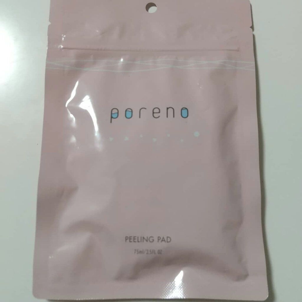ピーリングパッド ポアノ/ウツクシア/トナーパッドを使ったクチコミ（1枚目）