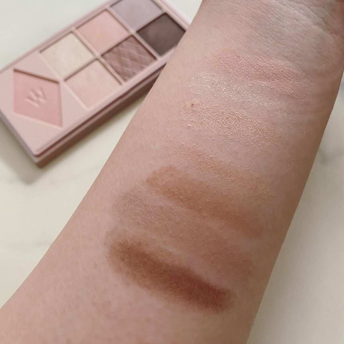 ウォンジョンヨ W デイリームードアップパレット /Wonjungyo/アイシャドウパレットを使ったクチコミ(2枚目)