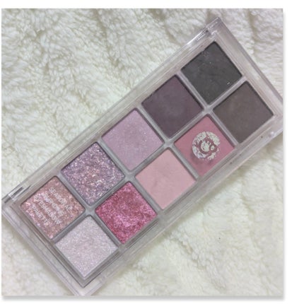 シーズナルブレンディングアイシャドウパレット/Peach C/アイシャドウパレットを使ったクチコミ(4枚目)