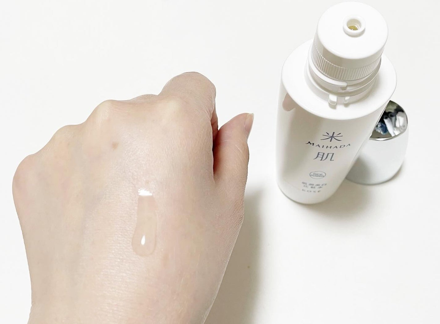 肌潤ジェルクリーム/米肌/フェイスクリームを使ったクチコミ(2枚目)