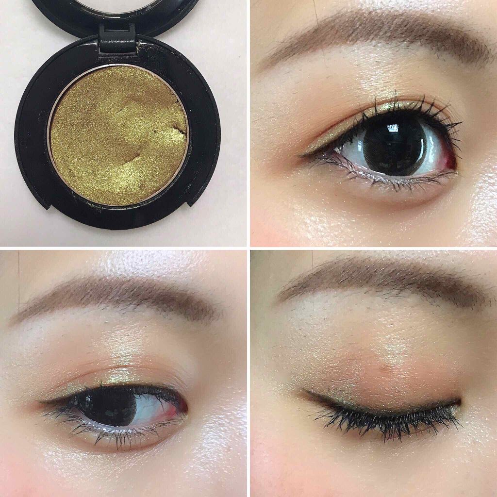 シングル アイシャドウ/ZENN.th/単色アイシャドウを使ったクチコミ（2枚目）