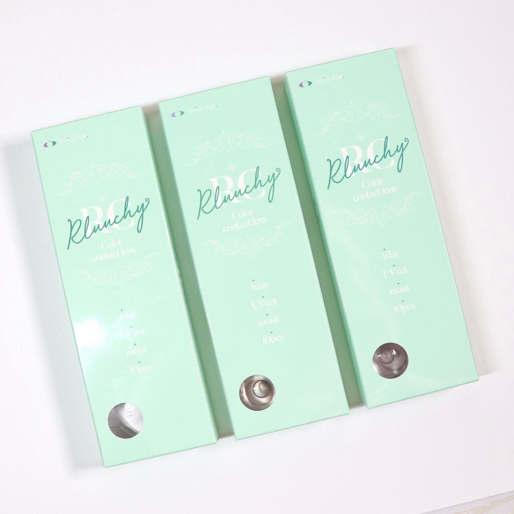 Rluuchy Oneday/Torico Eye./カラーコンタクトレンズを使ったクチコミ(2枚目)