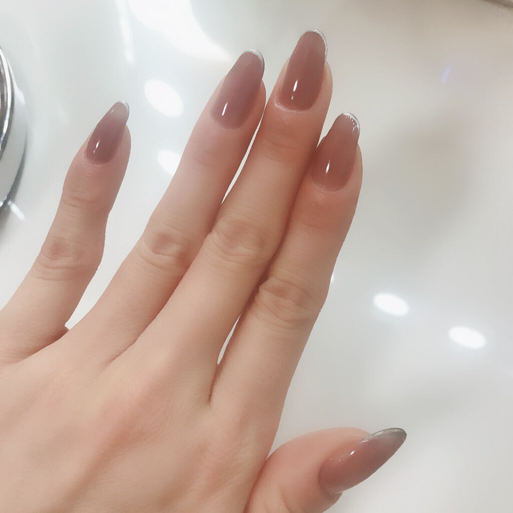 メタリックジェル/NAILTOWN/ジェルネイルを使ったクチコミ（2枚目）