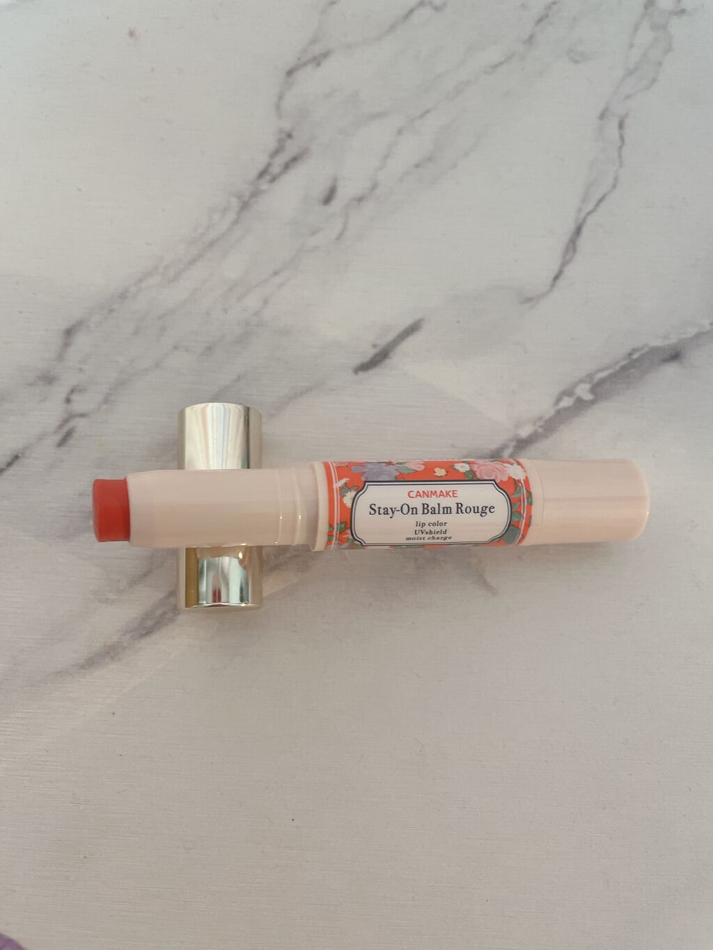 ステイオンバームルージュ/キャンメイク/口紅を使ったクチコミ(2枚目)
