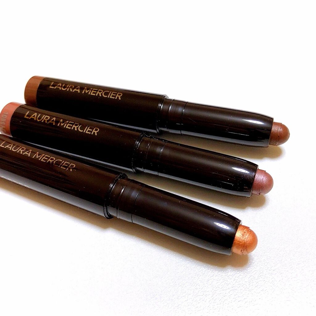 シマー アンド グロウ キャビアスティック トリオ /ローラ メルシエ/スティックアイシャドウを使ったクチコミ（3枚目）