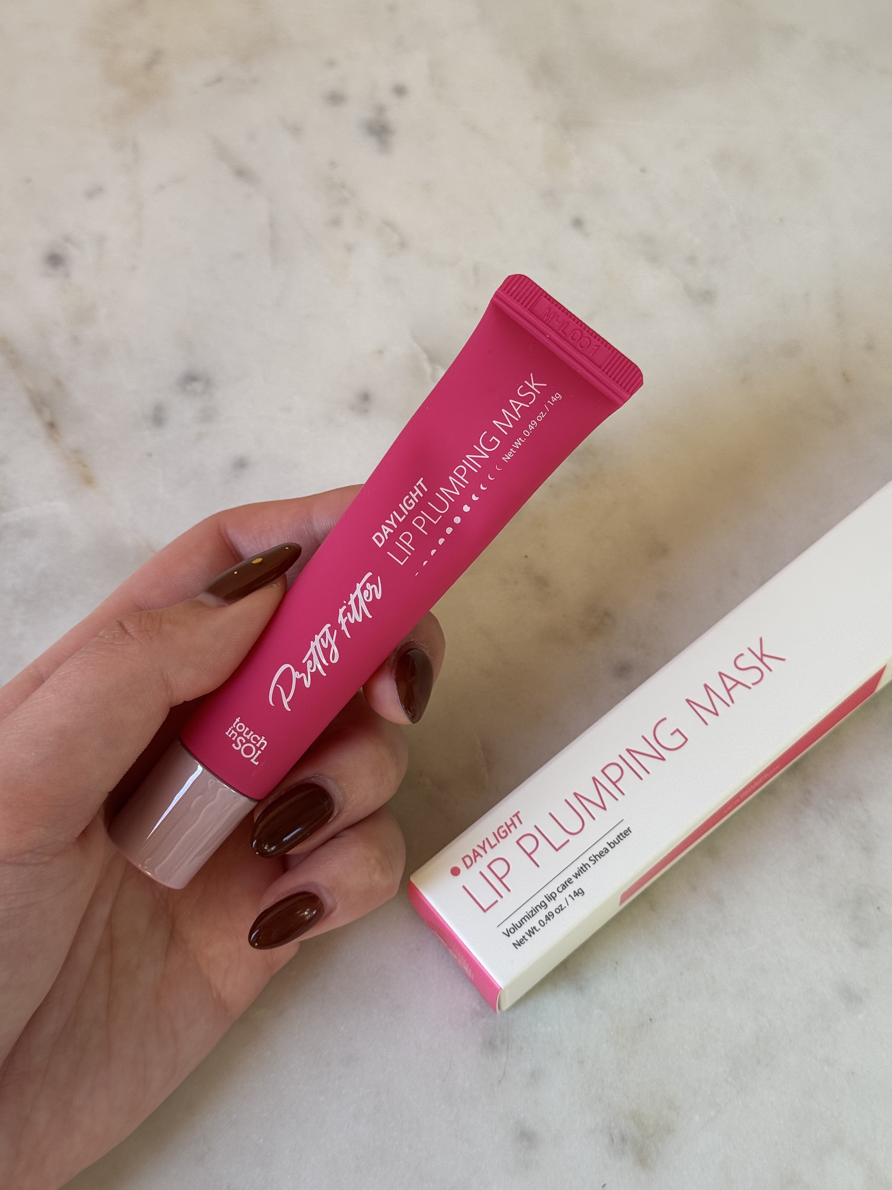 プリティーフィルターデイライトリッププランピングマスク/touch in SOL /リップマスクを使ったクチコミ（2枚目）