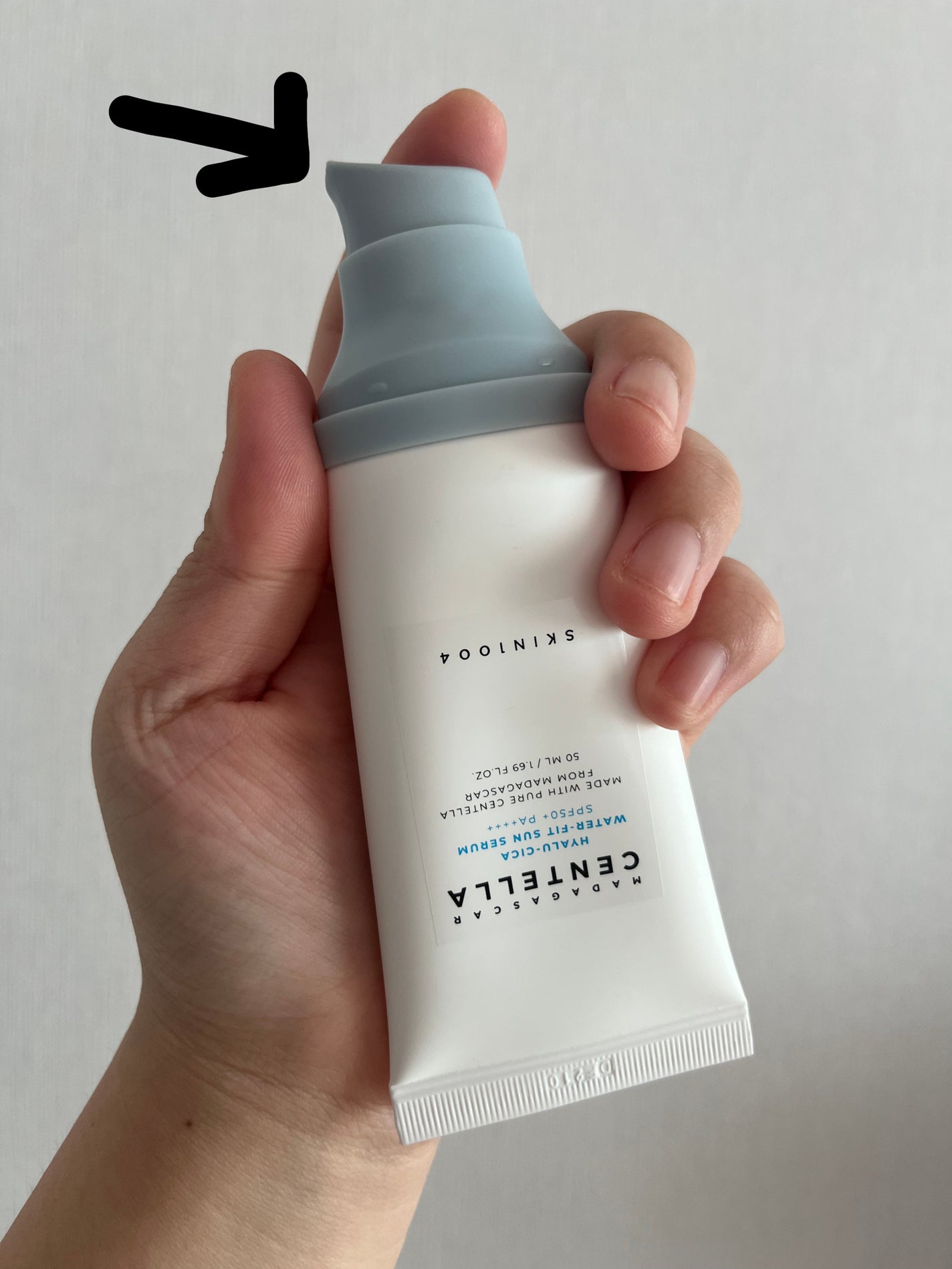 ヒアルーシカ ウォーターフィット サンセラム/SKIN1004/日焼け止めローションを使ったクチコミ(4枚目)