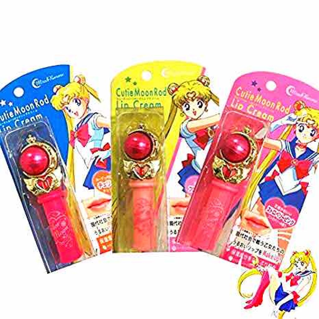 キューティムーンロッドリップクリーム ストロベリーピンク/ミラクルロマンス/リップクリームを使ったクチコミ(1枚目)