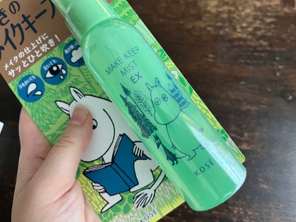 メイク キープ ミスト EX ムーミン コラボ/コーセーコスメニエンス/フィックスミストを使ったクチコミ(2枚目)