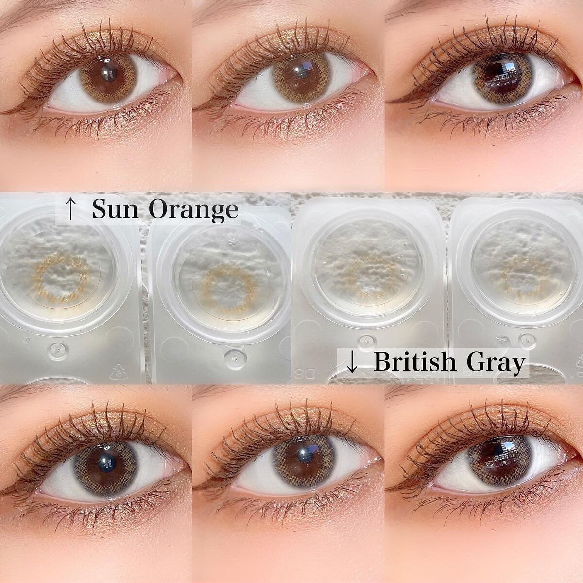 アンジョルノ オリーブラテ/en Giorno/カラーコンタクトレンズを使ったクチコミ（2枚目）