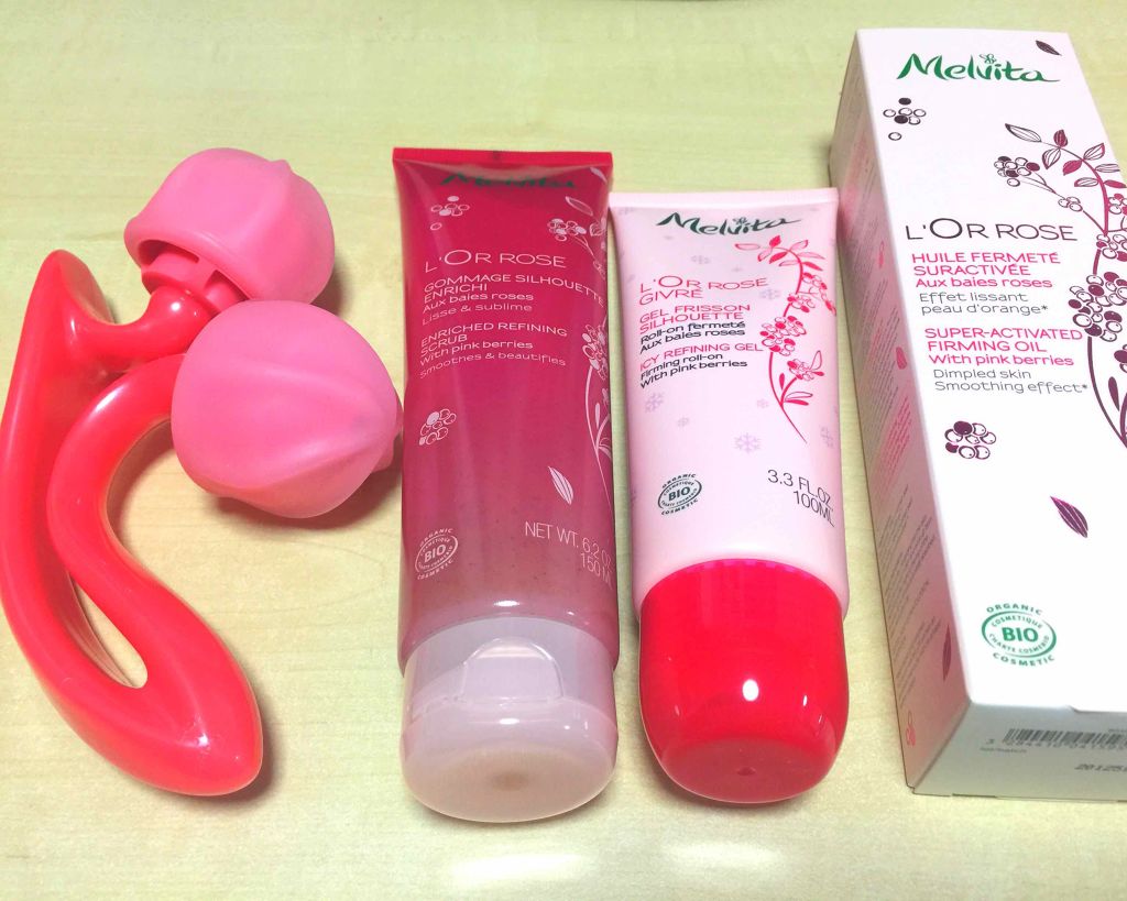 ロゼエクストラ オイルイン ウォッシュスクラブ/Melvita/ボディスクラブを使ったクチコミ（1枚目）