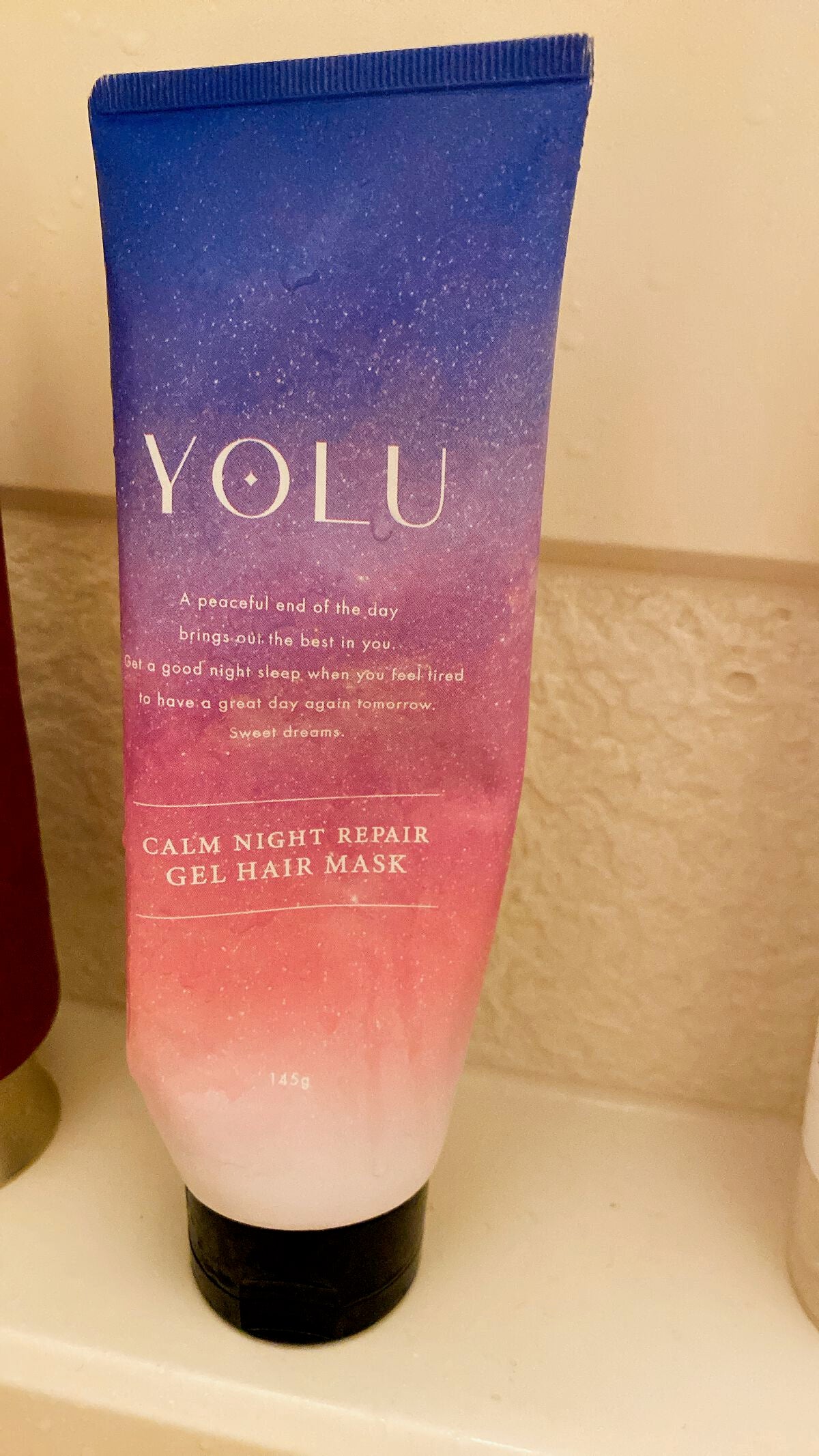 カームナイトリペアジェルヘアマスク/YOLU/ヘアマスク・ヘアパックを使ったクチコミ(1枚目)