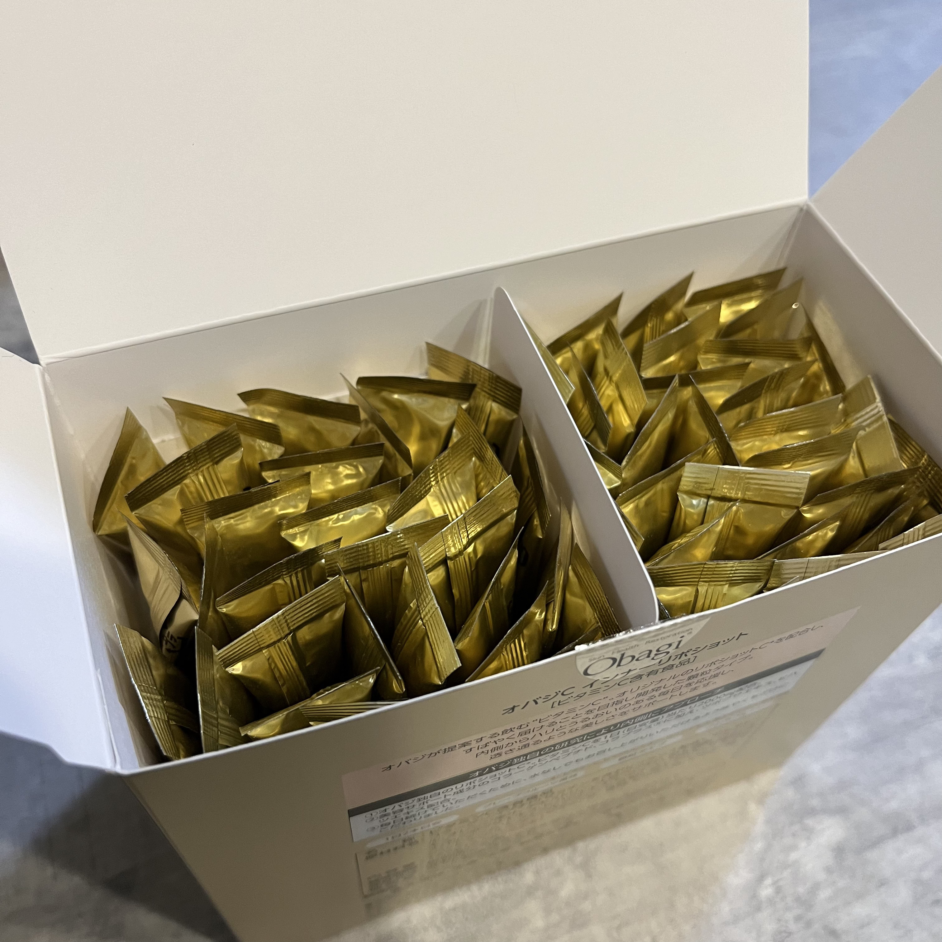 インナーリポショット/オバジ/美容サプリメントを使ったクチコミ（3枚目）