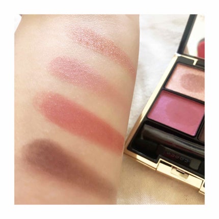 デザイニング カラー アイズ/SUQQU/アイシャドウパレットを使ったクチコミ(3枚目)