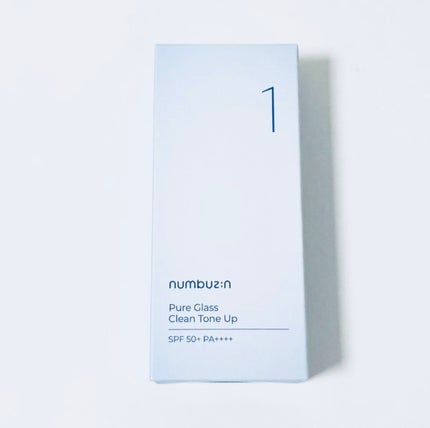 1番 ガラス玉トーンアップクリーム/numbuzin/日焼け止めクリームを使ったクチコミ(1枚目)