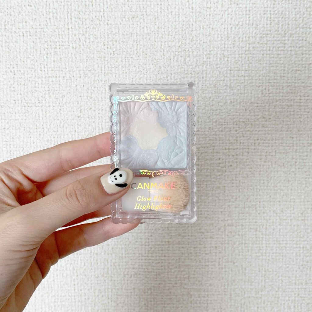 グロウフルールハイライター/キャンメイク/パウダーハイライトを使ったクチコミ(1枚目)