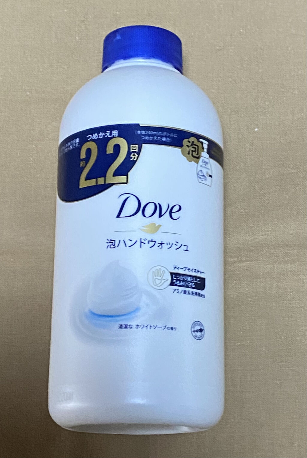 泡ハンドウォッシュ ディープモイスチャー/ダヴ/ハンドソープを使ったクチコミ（1枚目）