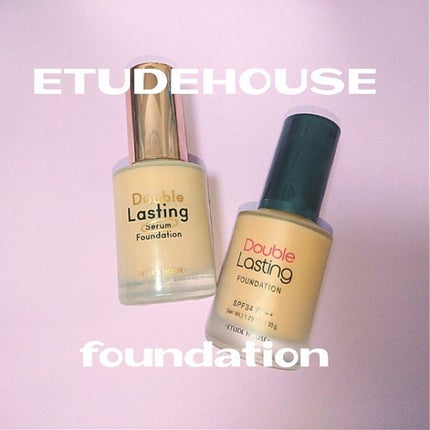 ダブルラスティング セラムファンデーション/ETUDE/リキッドファンデーションを使ったクチコミ(1枚目)