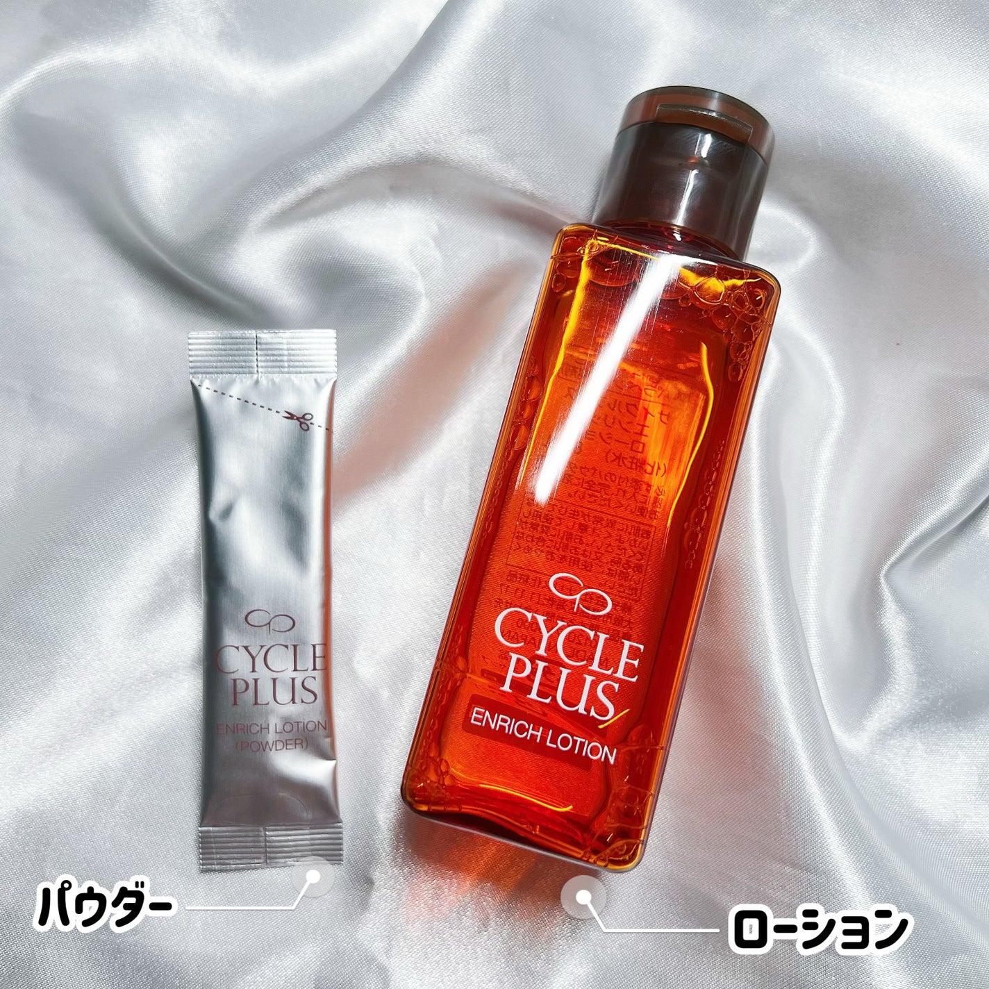 エンリッチ ローション/サイクルプラス/化粧水を使ったクチコミ(4枚目)