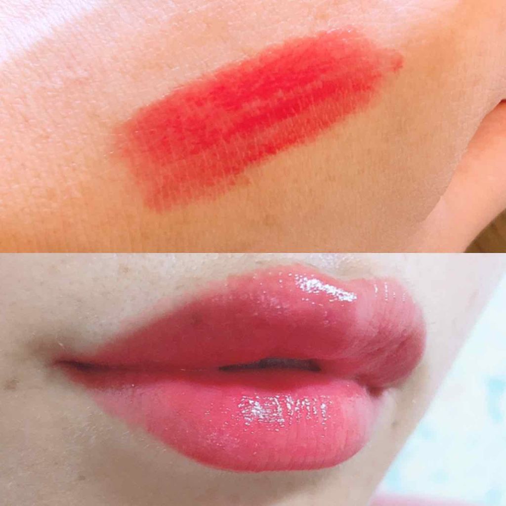 グレイズバームリップ GB01 レッドガーネット/excel/口紅を使ったクチコミ（2枚目）