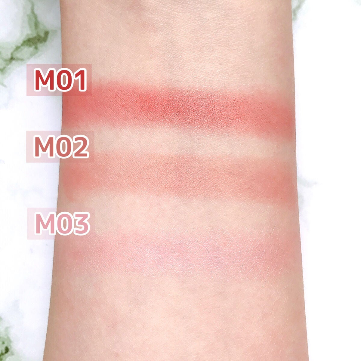 クリームチーク(マットタイプ)/キャンメイク/ジェル・クリームチークを使ったクチコミ(9枚目)