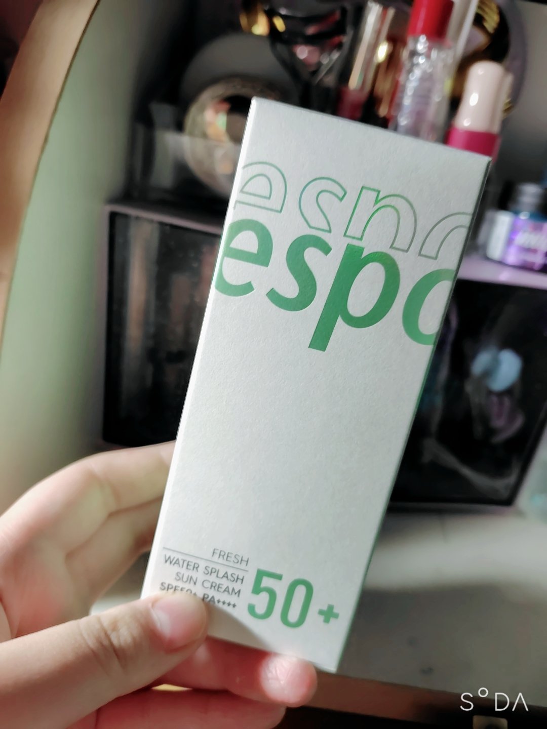 ウォータースプラッシュ サンクリーム フレッシュ CICA 60ml/espoir/化粧下地を使ったクチコミ（2枚目）