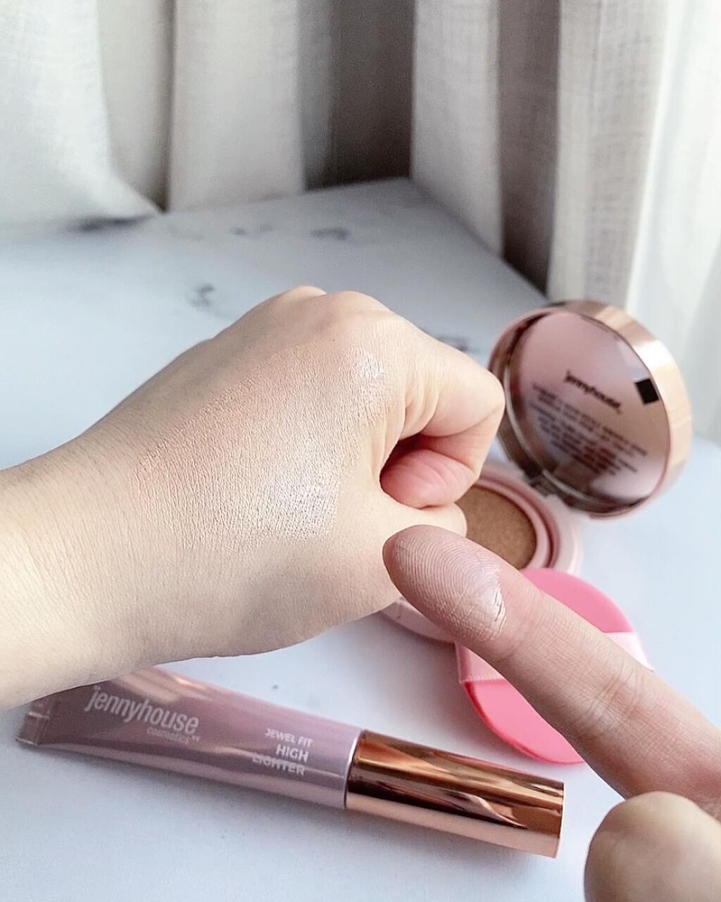 ウルトラフィットセラムクッション/jenny house/クッションファンデーションを使ったクチコミ(9枚目)