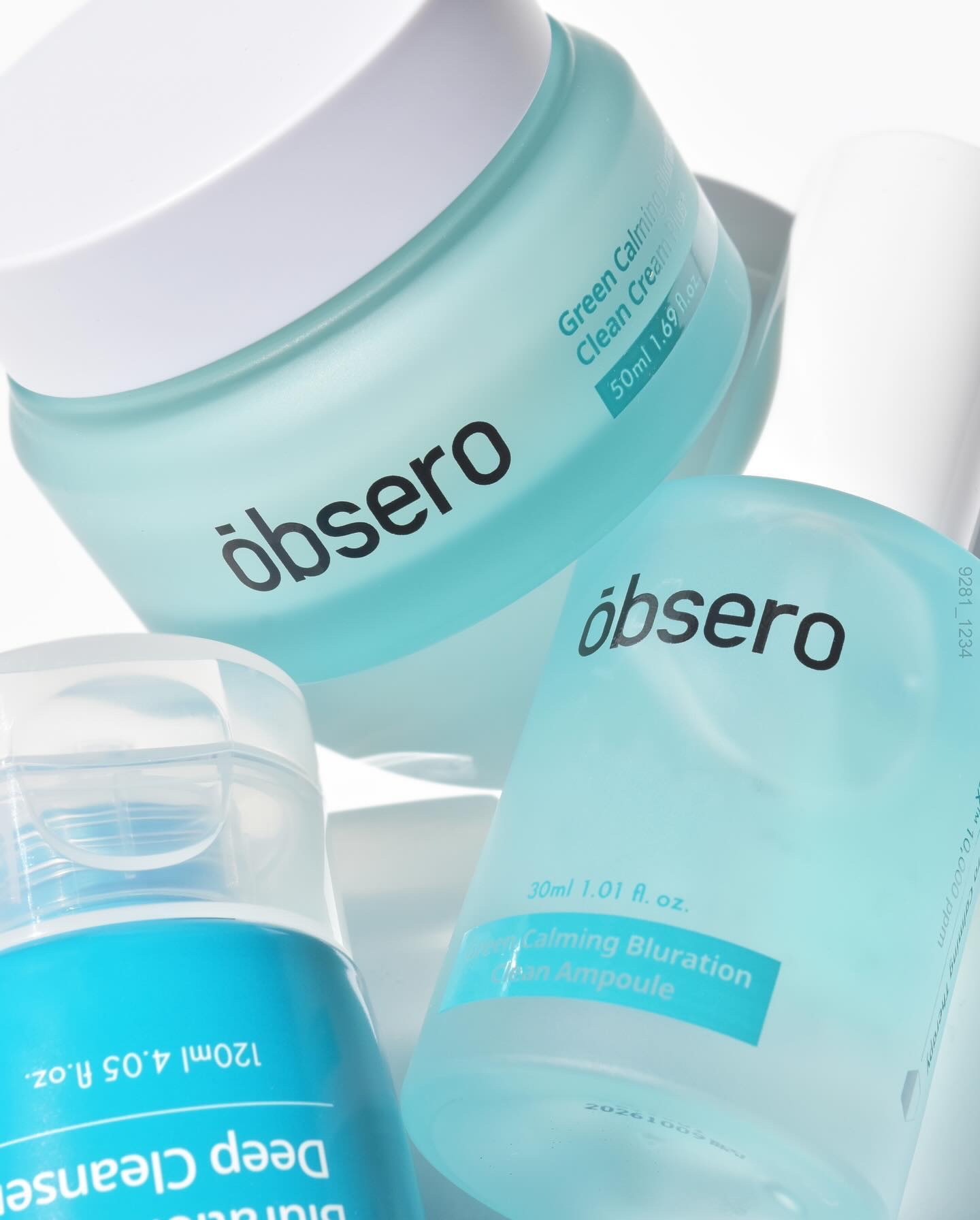 グリーンカーミングブルーレーションクリーンアンプル/obsero/美容液を使ったクチコミ（1枚目）