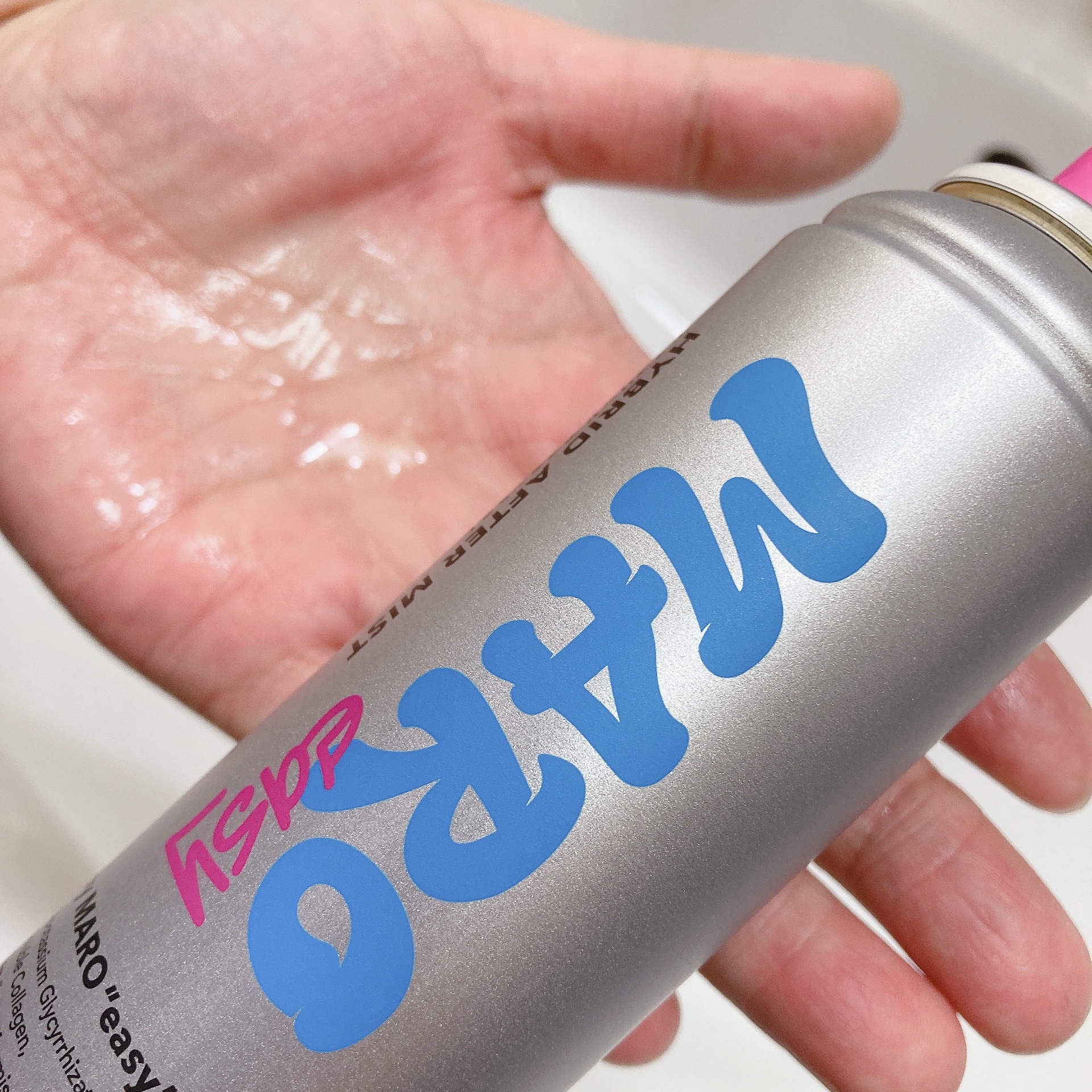 easy 薬用 ハイブリッド アフターミスト シトラスウッドの香り/MARO/ミスト状化粧水を使ったクチコミ（2枚目）