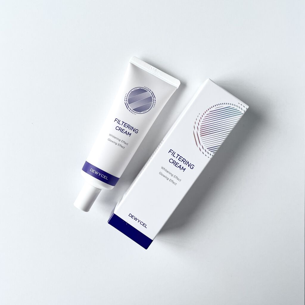 フィルタリングクリーム/DEWYCEL/日焼け止めクリームを使ったクチコミ（1枚目）