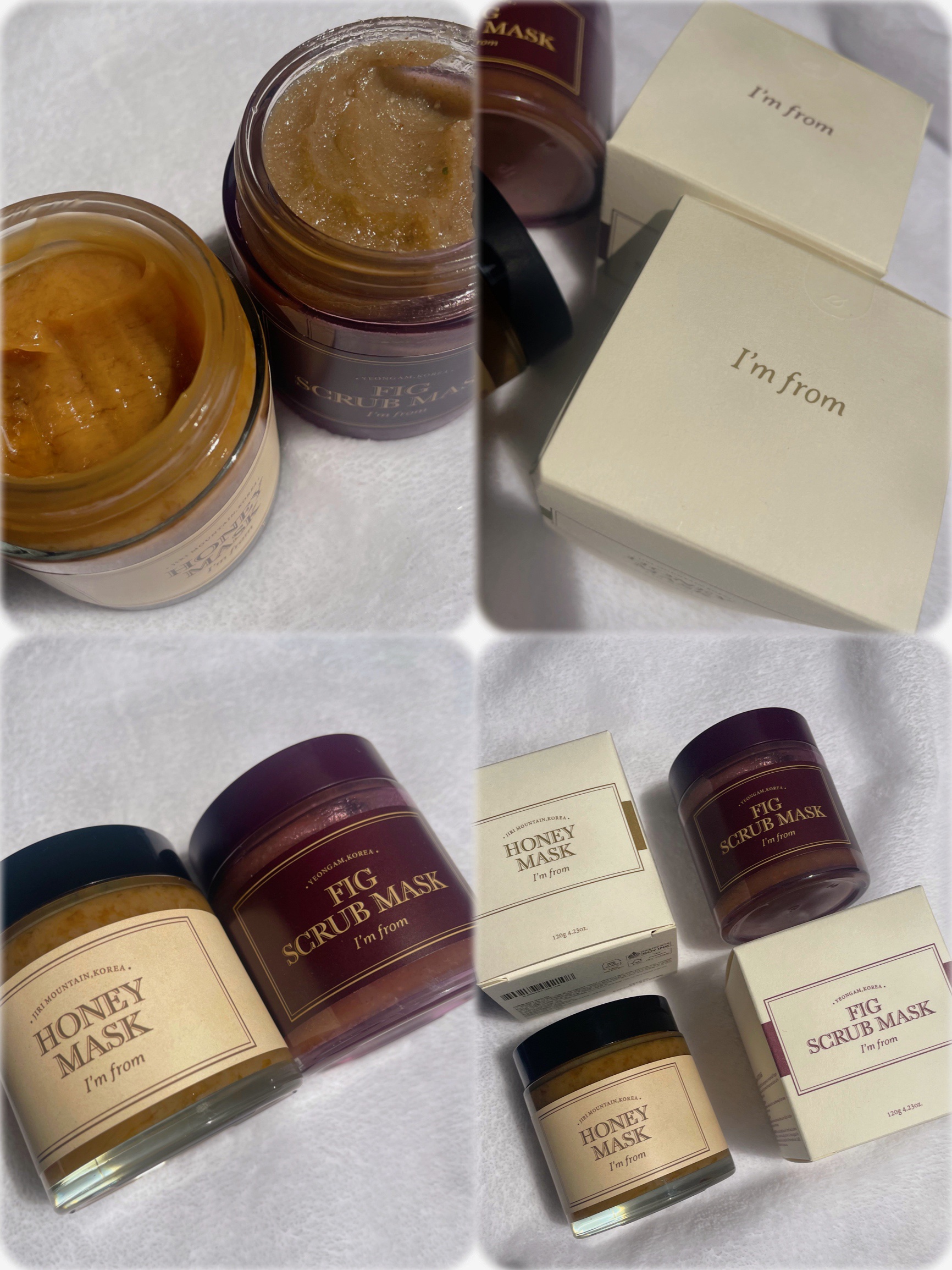 ハニーマスク/I'm from/洗い流すパック・マスクを使ったクチコミ（3枚目）