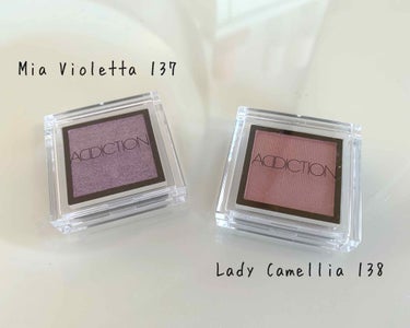 アディクション ザ アイシャドウ 138 Lady Camellia★限定色/ADDICTION/パウダーアイシャドウを使ったクチコミ（1枚目）