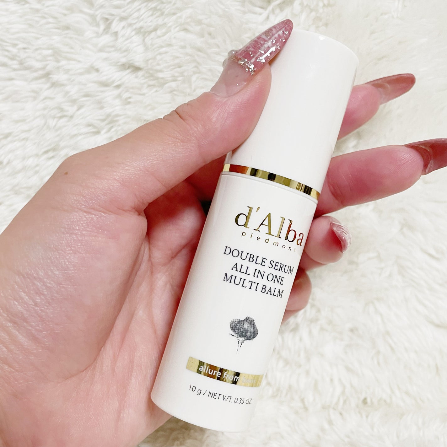 ダブルセラムオールインワンマルチバーム/ダルバ/フェイスバームを使ったクチコミ(2枚目)