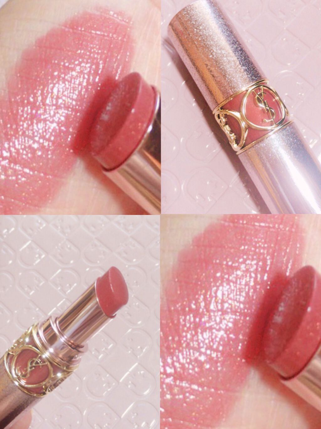 ルージュ ヴォリュプテ シャイン/YVES SAINT LAURENT BEAUTE/口紅を使ったクチコミ（2枚目）