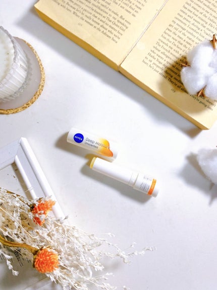 ニベア ディープモイスチャーリップ メルティタイプ/ニベア/リップクリームを使ったクチコミ(5枚目)