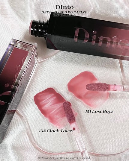 ディープキスド プランピング リップエナメル/Dinto/リップグロスを使ったクチコミ(4枚目)