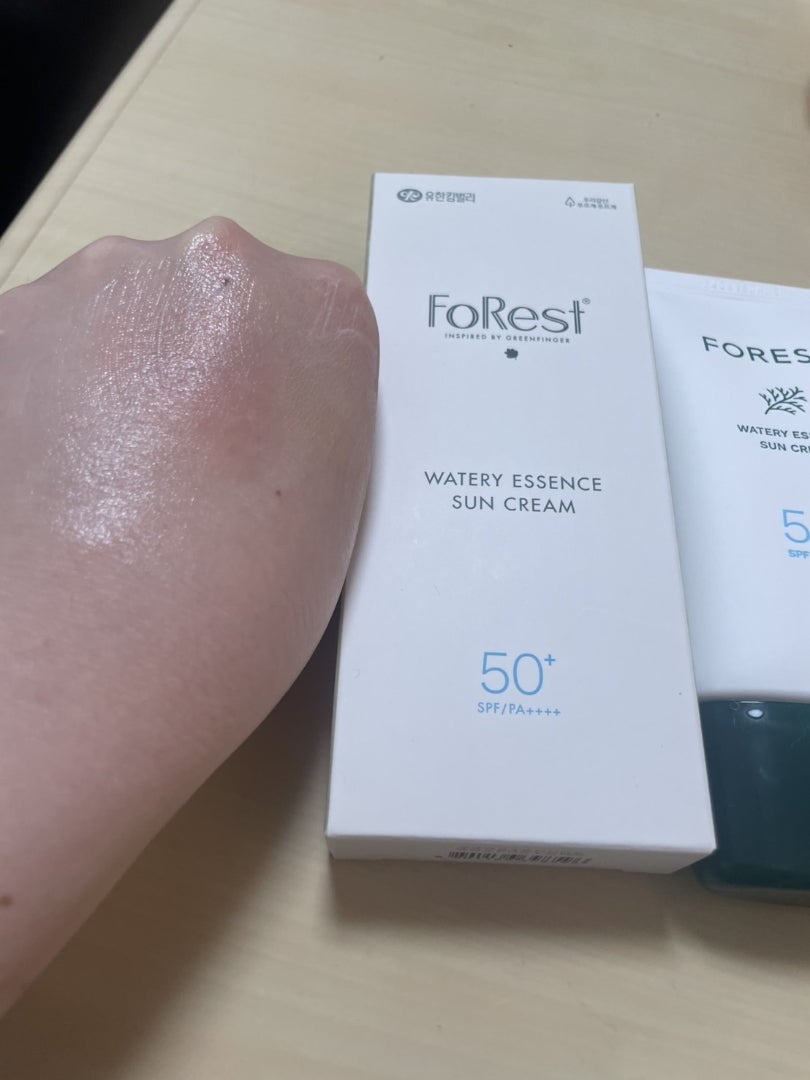 フォレスト エッセンスサンクリーム/FoRest by Greenfinger/日焼け止めローションを使ったクチコミ(3枚目)