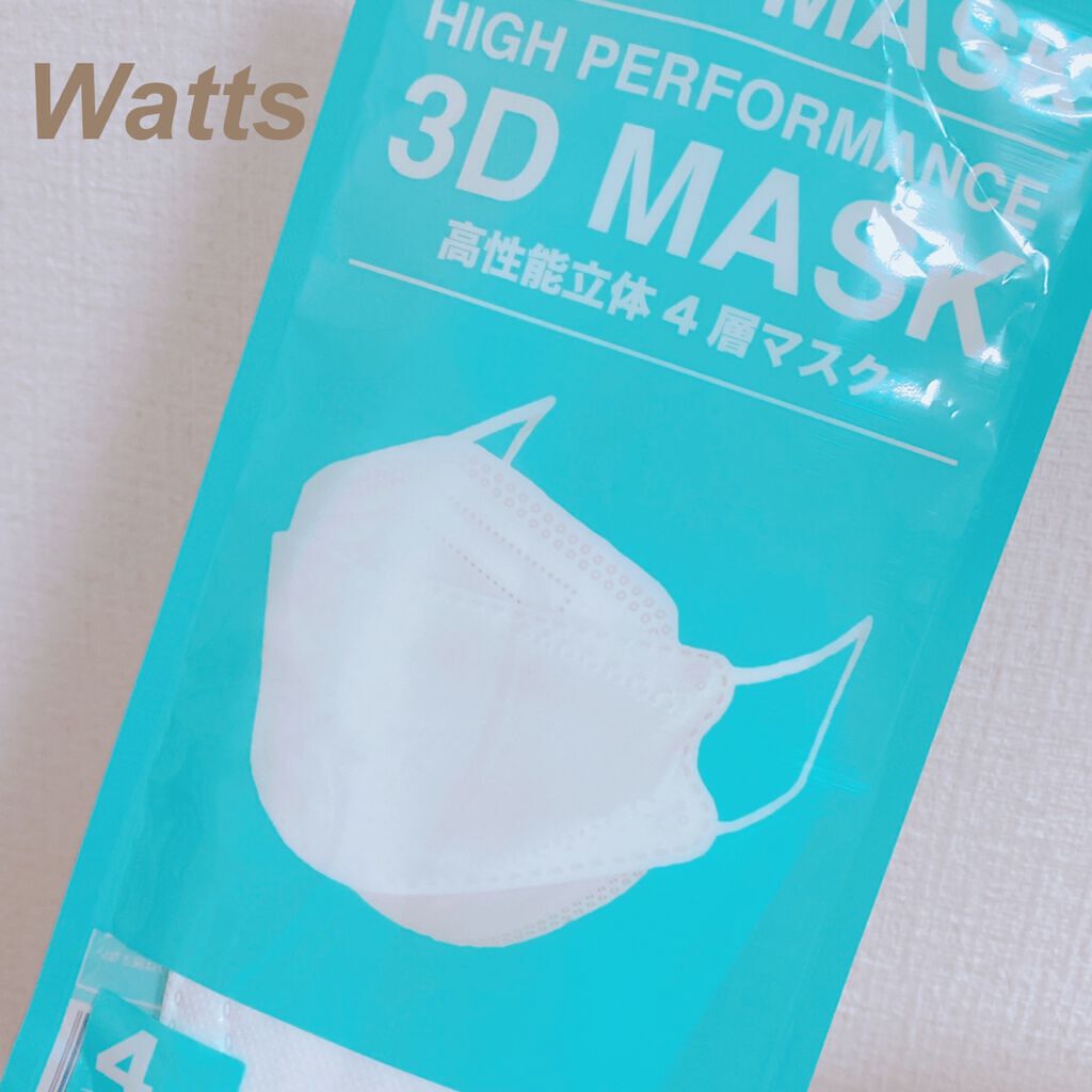 不織布マスク/DAISO/マスクを使ったクチコミ(3枚目)