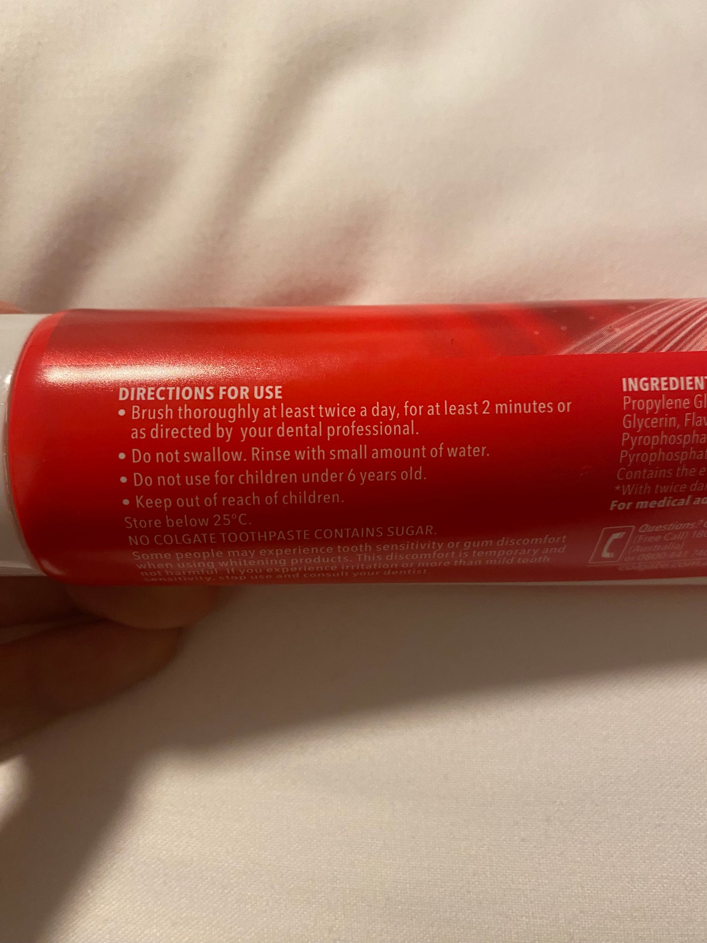 コルゲート オプティックホワイト/colgate/歯磨き粉を使ったクチコミ(2枚目)